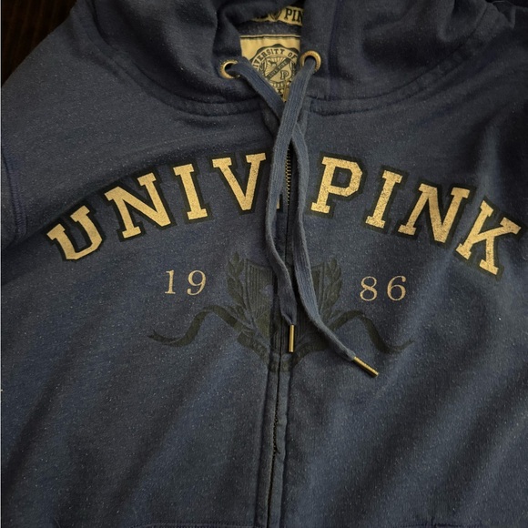 PINK by Victoria’s Secret royal blue hoodie  size L and joggers size M - Picture 8 of 11